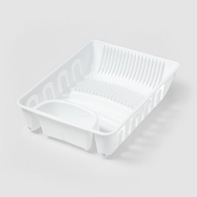 Dish Drying Rack Drainboard Clear - Brightroom™ : Target