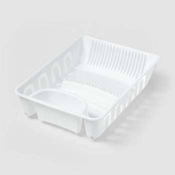 Plastic Dish Drainer White - Brightroom™