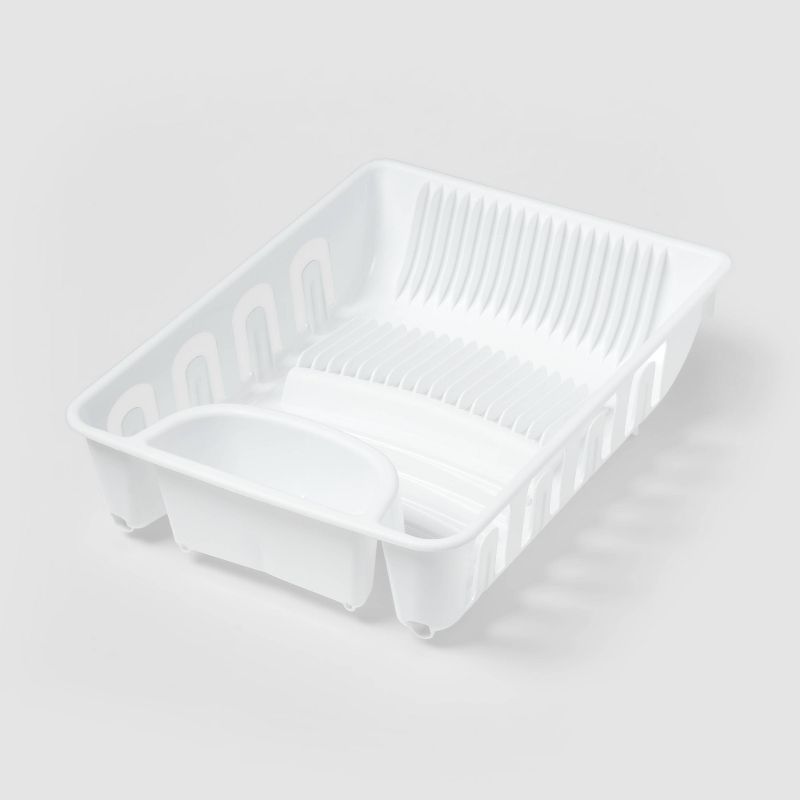 Plastic Dish Drainer White - Brightroom&#8482;, 1 of 5