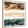 30" x 30" Beachside I by Alonzo Saunders Framed Canvas Wall Art Print - Amanti Art: Modern Lithograph, Polystyrene Frame - 2 of 4