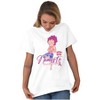 Betty Namaste For Breast Cancer Cure Womens Graphic T Shirt Tees Brisco Brands - 3 of 4