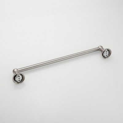 Brushed Nickel 18-Inch Wall Mounted Towel Bar