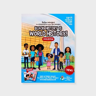 Black History Month More Than Peach by Bellen Black History is World History Coloring Book