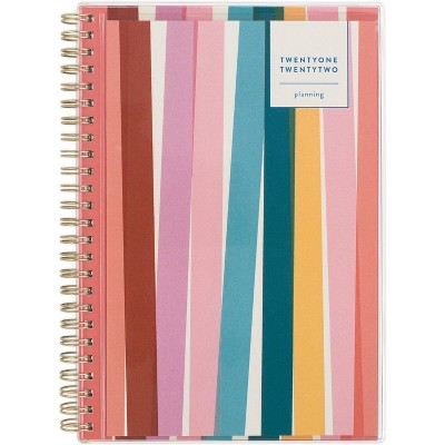 2021-22 Academic Weekly/Monthly Planner 5.5" x 8.5" Stripe - Atlantic-Pacific for Cambridge