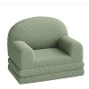 Kids Sofa Chair, 2-in-1 Convertible Toddler Couch & Lounger, Fold Out Teddy Fleece Children¡¯s Sofa Bed with Removable Washable Cover - 2 of 4
