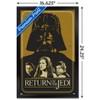 Trends International Star Wars: Return of the Jedi - Gold Illustration Framed Wall Poster Prints - 3 of 4