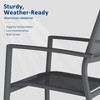 Heynemo 7 Pieces Patio Dining Sets, Aluminum Outdoor Dining Table with 6 Chairs, Removable Cushions, Ideal for Lawn, Garden, Backyard - 4 of 4