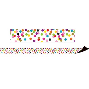 Teacher Created Resources Confetti Magnetic Border (Pack of 2) - 1 of 1