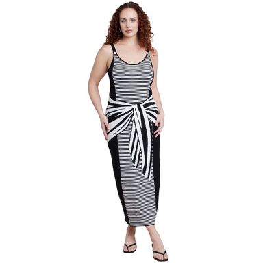 executive dress for ladies in india Indian Young Business Woman Posing Designer Formal Stock Photo YGroup_bonita-maxi-dress main image 0