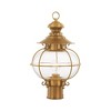 Livex Lighting Harbor 1 - Light Post Light in  Flemish Brass - 4 of 4