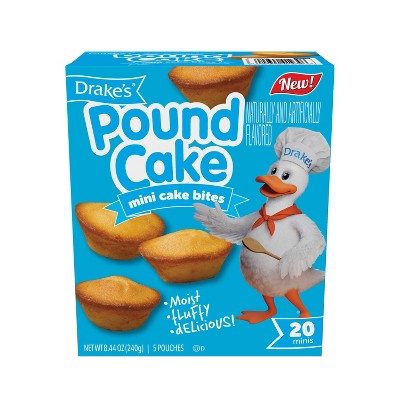 Drake's Pound Cake Mini Cake Bites - 8.44oz/5ct