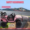 12V Ride On Truck Car, Electric Car for Kids with Remote Control, 2 Speeds, Spring Suspension - 3 of 4