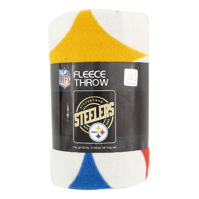 NFL Pittsburgh Steelers Fleece Throw Blanket, 50" x 60"