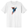 Superman Hero In Flight Men's Short Sleeve Shirt & Sleep Shorts Set - 2 of 4