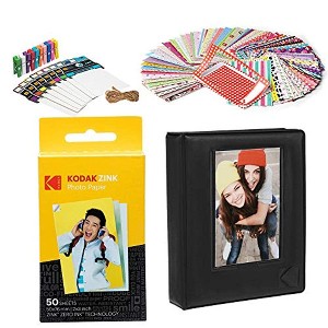 Kodak 2x3 Premium Zink Paper Starter Kit with Photo Album - 1 of 4