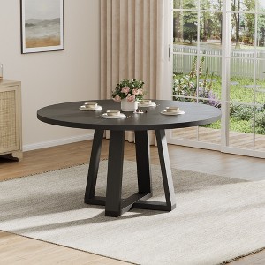 47"Round Dining Table for 4-6 - 1 of 4