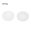 Unique Bargains Resin Snap Fastener Round Flat 4-Hole Sewing Buttons 10 Pcs - 3 of 4