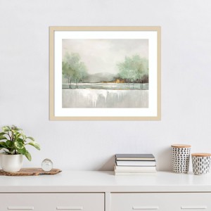 Amanti Art Natures Brushwork by Irena Orlov Wood Framed Wall Art Print - 1 of 4