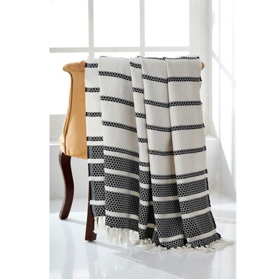 Modern Threads 100 Recycled Cotton 60 X 70 Hilo Throw Blanket