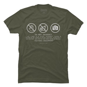 Men's Design By Humans Natural Environment By TenkenNoKaiten T-Shirt - 1 of 3
