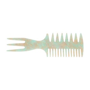 Unique Bargains 3 in 1 Fish Bone Hair Comb 1 Pc - 1 of 4