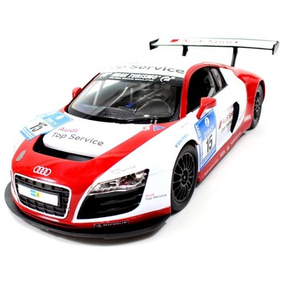 Target1:14 RC Remote Control Audi R8 LMS Performance With LED Lights Red Sports Car