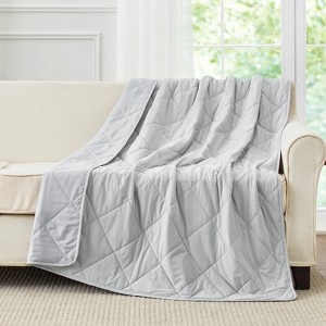 Cozy Bliss Cooling Comfort Blanket for Hot Sleepers, Lightweight Summer Blanket, Dual-Sided & Breathable - 1 of 4
