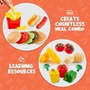 SYNCFUN 135Pcs Kids Play Food Set, Pretend Food Toys for Play Kitchen with Fruit, Vegetable, Food Can, Dessert, for Toddler Boys Girls 2 3 4 5 6 Years - 4 of 4
