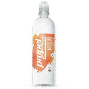 Propel Peach Mango Vitamin Boost Enhanced Water - 20 fl oz Bottle - 1 of 3