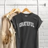 Simply Sage Market Women's Grateful Varsity Short Sleeve Garment Dyed Tee - 3 of 4