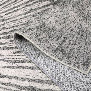 Garvee Modern Abstract Area Rug - Washable Low Pile Non-Slip, Non-Shedding Soft Carpet - 1 of 4
