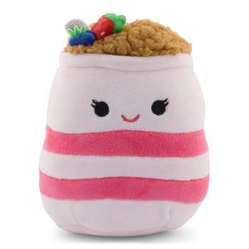 Squishmallow EMERY the 5” Pink Cappuccino￼ Latte Drink Cup Plush with Tag  New