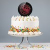 House Of Dragon Targaryen Sigil Scales Acrylic Cake Topper - 4 of 4
