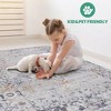 Kumasinova Trendy Stain-Resistant Area Rug – Non-Shedding Living Room Rug, Medallion Rugs for Living Room, Kid & Pet-Friendly, Boho Washable Rugs - 3 of 4