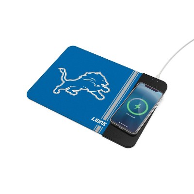 NFL Detroit Lions Wireless Charging Mousepad