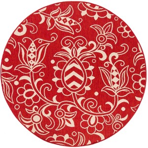 Beach House BHS246 Power Loomed Indoor/Outdoor Rugs - Safavieh - 1 of 4