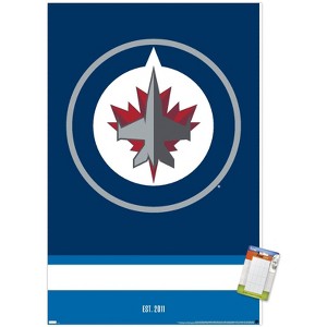 Trends International NHL Winnipeg Jets - Logo 21 Unframed Wall Poster Prints - 1 of 4