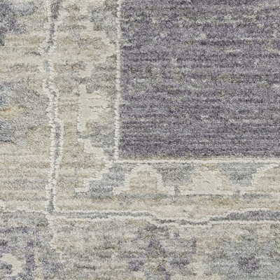 Charcoal Elegance 8' x 10' Hand-Knotted Persian Area Rug