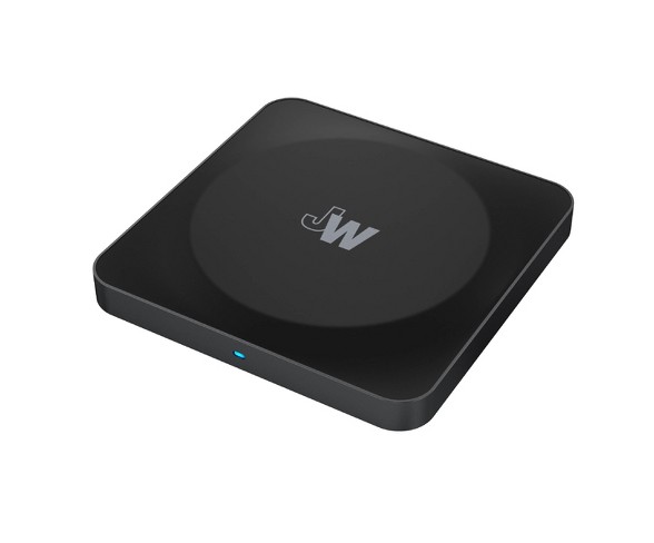 Just Wireless 10W Fast Charge Qi Wireless Charging Pad (with Wall Adapter) - Black