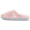 Floopi Women's Lacey Faux Fur Clog Slippers - 3 of 4
