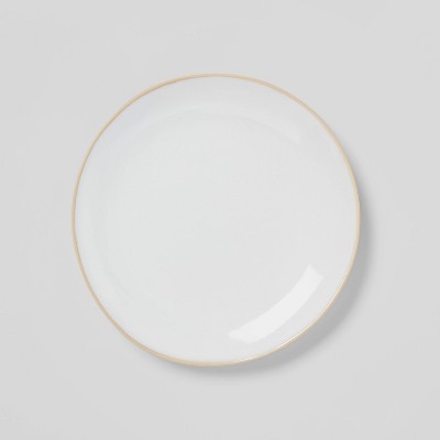 8" Stoneware Wetherfield Salad Plate White - Threshold™