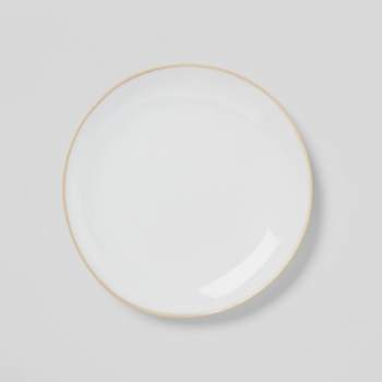 8" Stoneware Wetherfield Salad Plate White - Threshold™