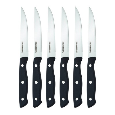 Farberware 6pc Triple Rivet Steak Knife Set