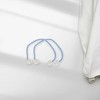 Unique Bargains Magnetic Buckle Large Faux Pearl Curtain Strap Polyester Rare Earth Magnet 2 Pcs - 2 of 4
