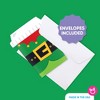 Big Dot of Happiness Assorted Christmas Holiday Coffee Cup Gift Card Holders with Envelopes, Christmas Money Holder Sleeves Nifty Gifty Pack, Set of 8 - 3 of 4