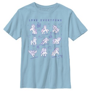 Boy's My Little Pony: Friendship is Magic Generations Love Everypony Generation T-Shirt - 1 of 4