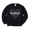 Simply Sage Market Mama Affirmations Heart Sweatshirt - 2 of 4