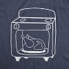 Maternity Theres A Turkey In This Oven Pregnancy T Shirt Funny Thanksgiving Tee - Crazy Dog Maternity T Shirt - 3 of 4