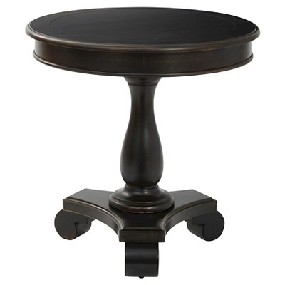 target round accent table