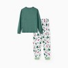 PATPAT Family Christmas Pjs Matching Sets HolidayJammies Sleepwear Christmas Pajamas for FamilyXmas Outfits with Socks - 3 of 4
